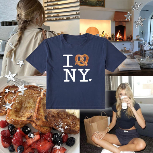 I heart NY baby tee