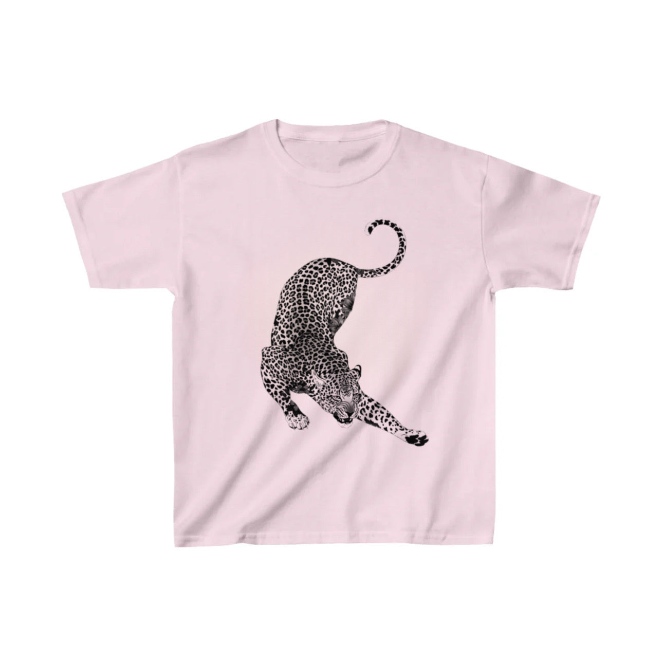 Leopard baby tee