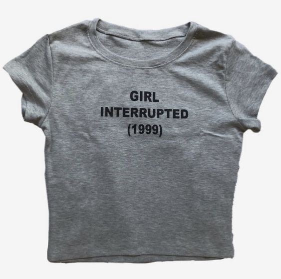 girl interrupted baby tee