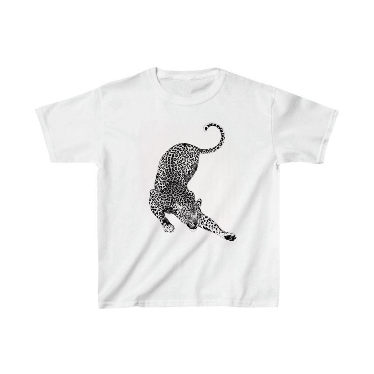 Leopard baby tee