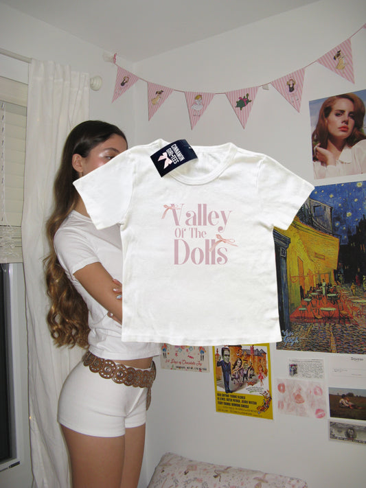 valley of the dolls baby tee