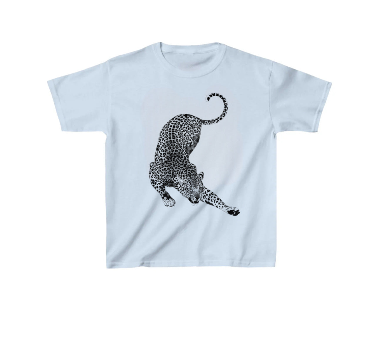 Leopard baby tee