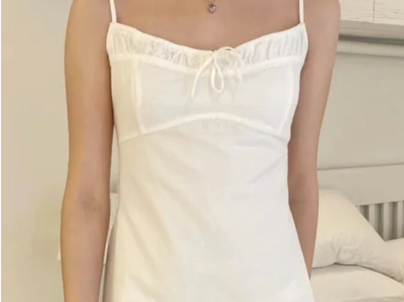 the Juliete white mini dress
